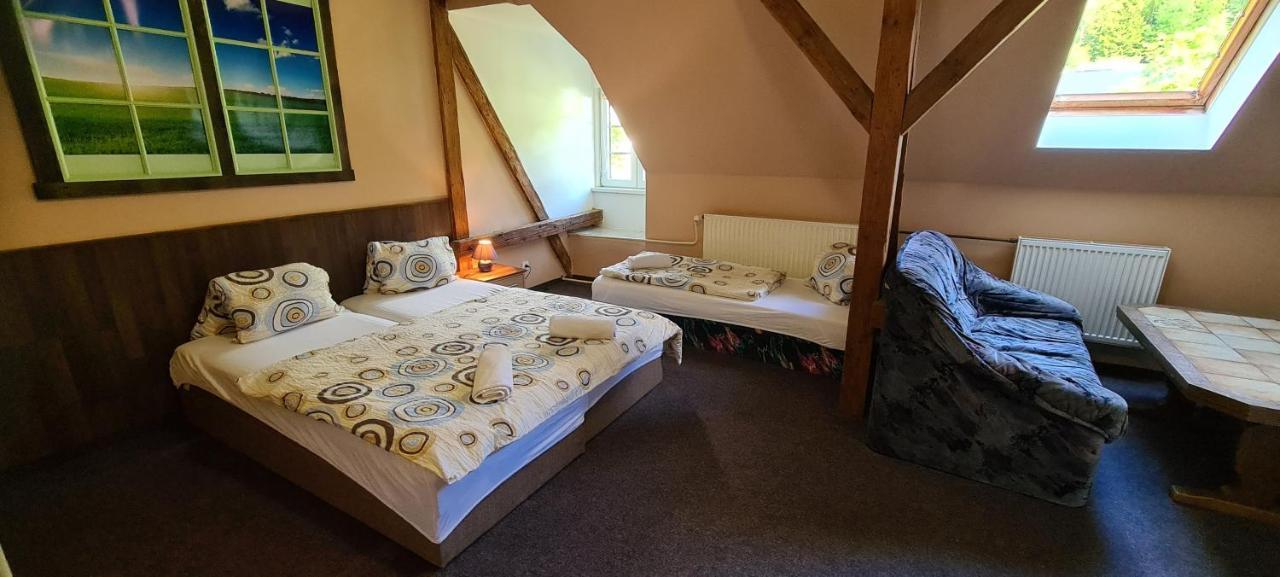 Pension Pod Lipou Loučovice Esterno foto