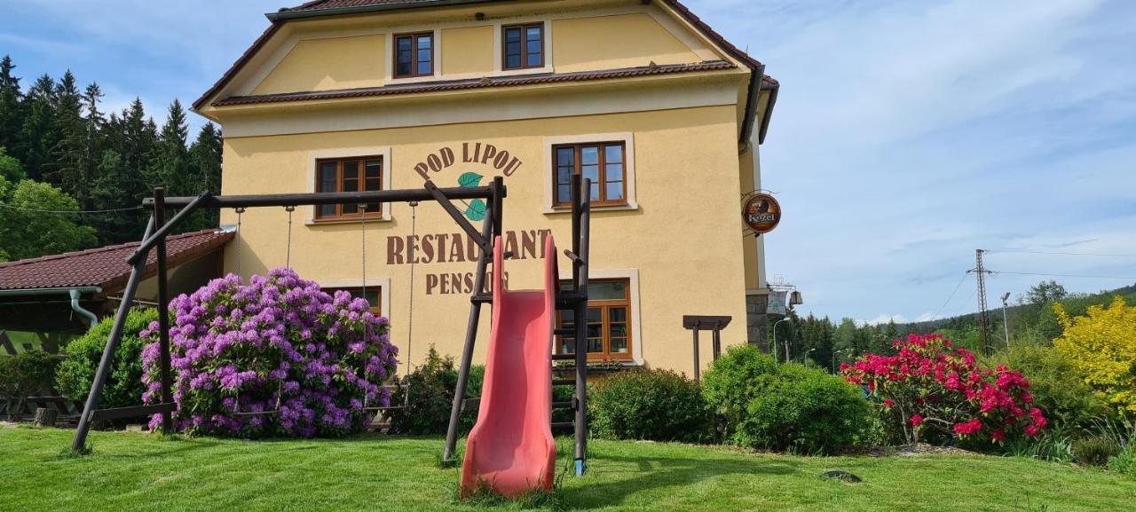 Pension Pod Lipou Loučovice Esterno foto